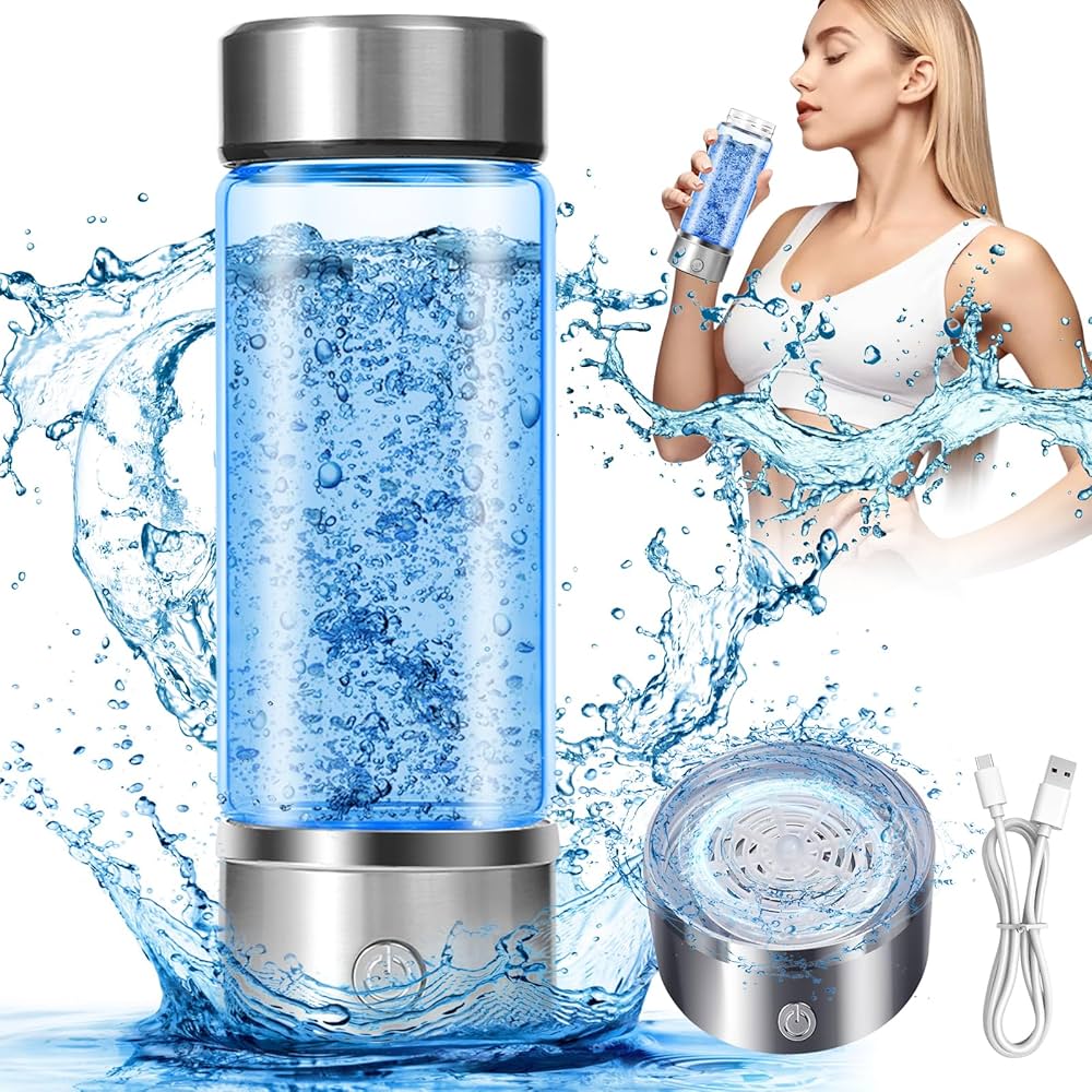 Hydriqa™ - Hydrogen Rich Water Generator Bottle