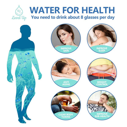 Hydriqa™ - Hydrogen Rich Water Generator Bottle