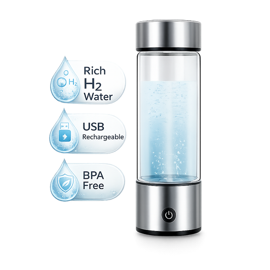 Hydriqa™ - Hydrogen Rich Water Generator Bottle